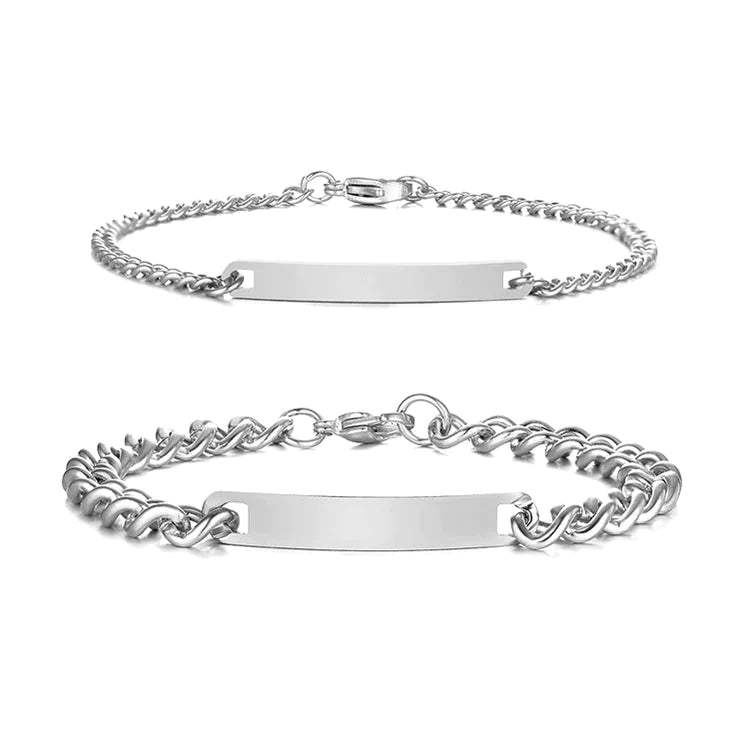 Personalized Couple Bracelet