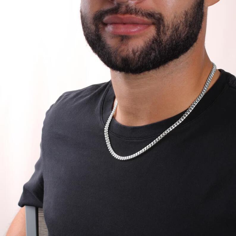 To My Man Cuban Chain Necklace Box