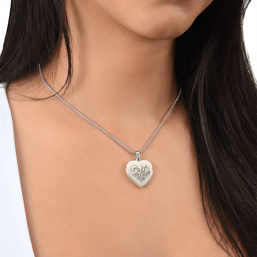 Best Mom Ever - Custom Engraved Necklace
