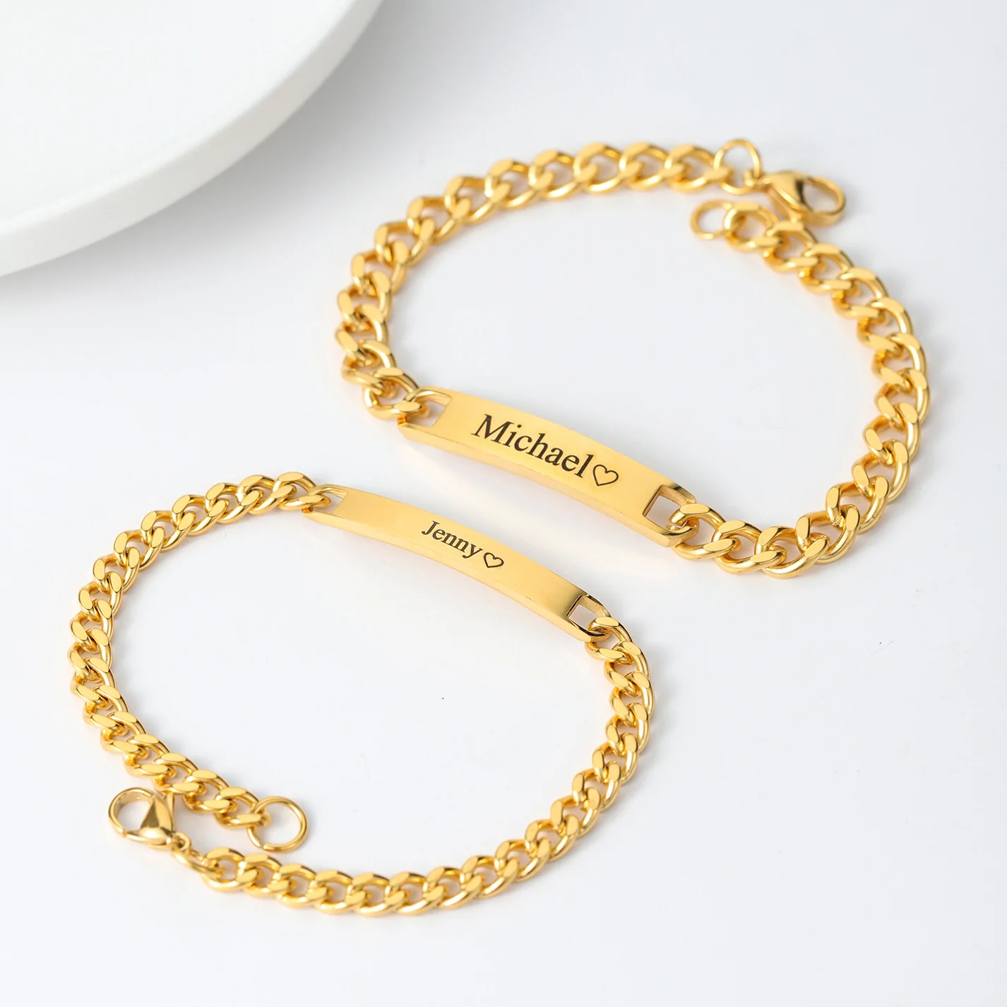 Personalized Couple Bracelet