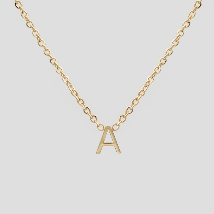 Initial Letter Necklace