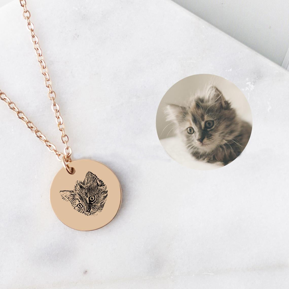 Eternal Engraved Pet Necklace