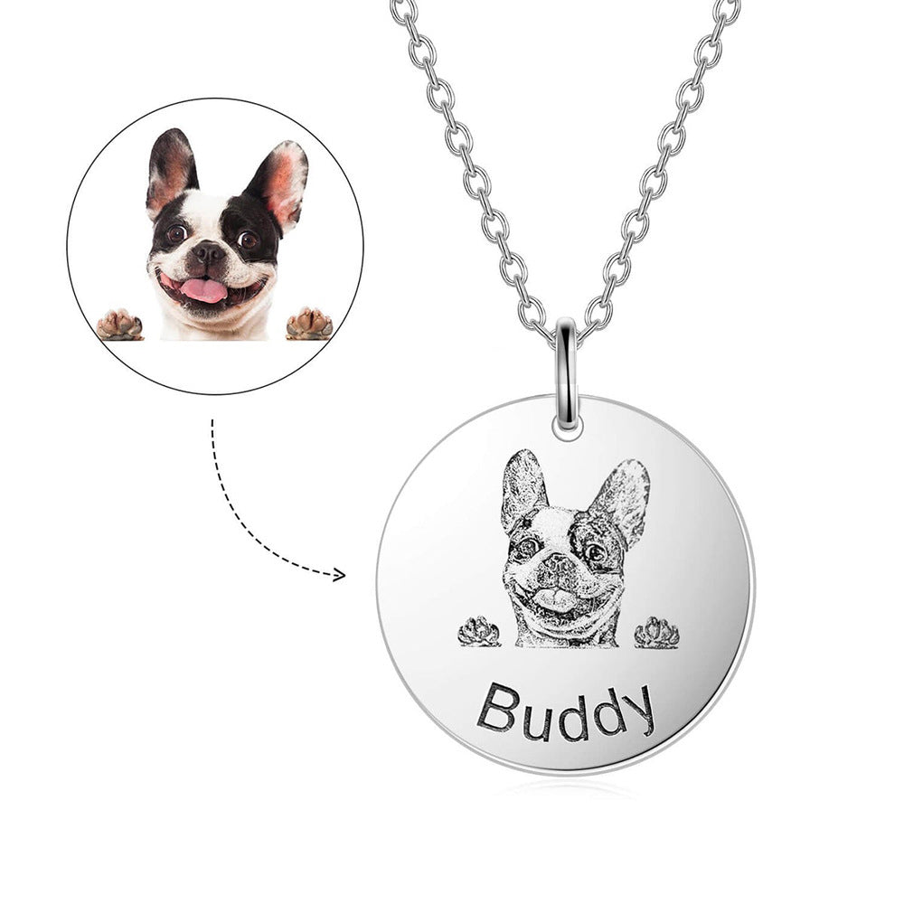 Eternal Engraved Pet Necklace