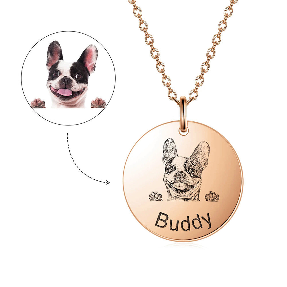 Eternal Engraved Pet Necklace