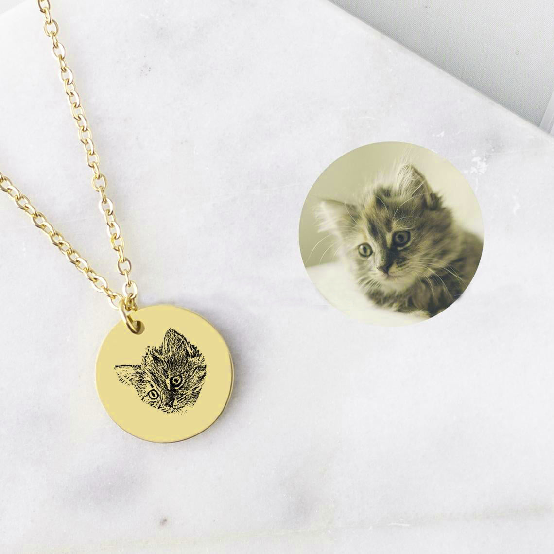 Eternal Engraved Pet Necklace