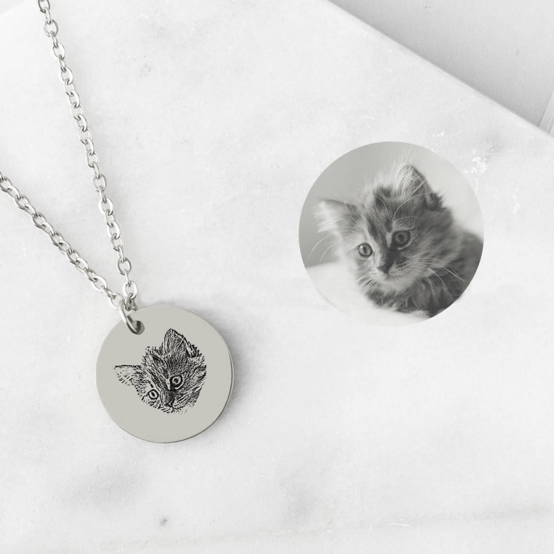 Eternal Engraved Pet Necklace