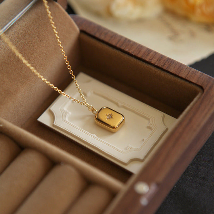 Star Teardrop Necklace