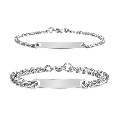Personalized Couple Bracelet