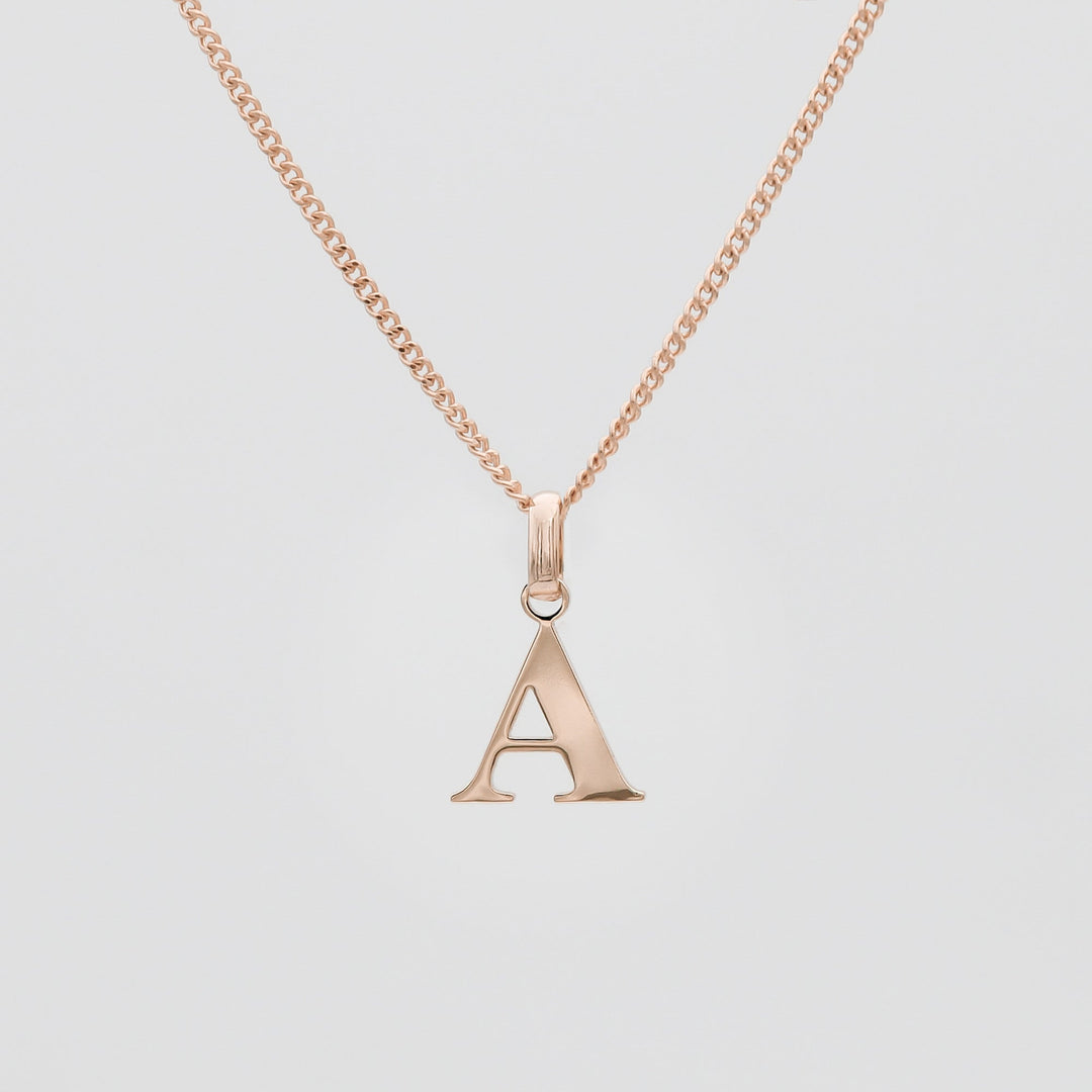 Initial Letter Necklace