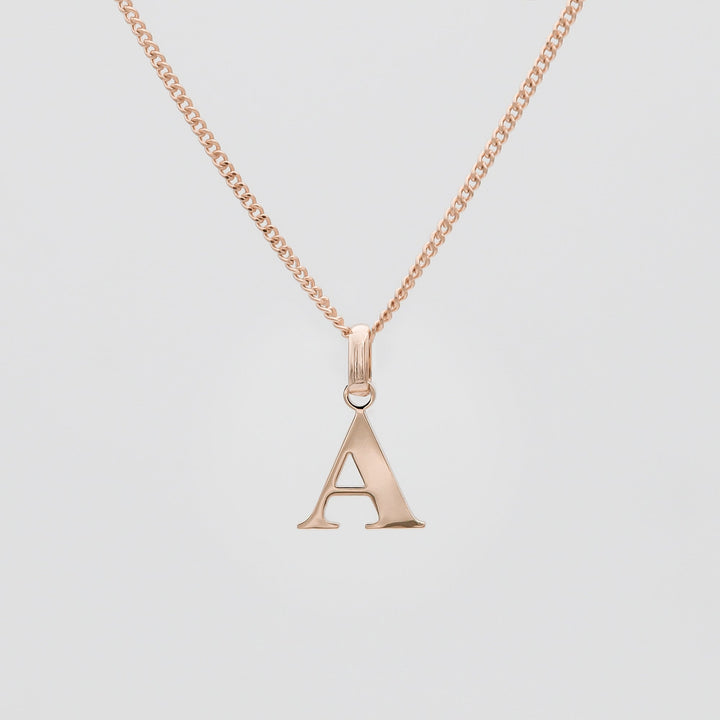 Initial Letter Necklace