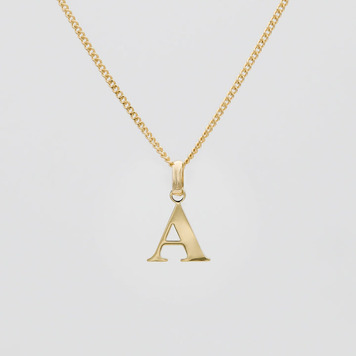 Initial Letter Necklace