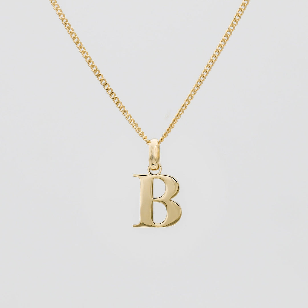 Initial Letter Necklace