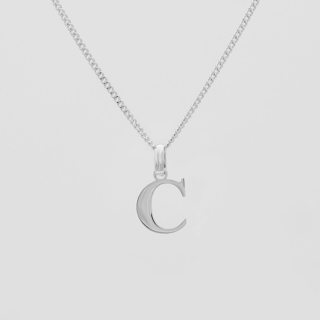 Initial Letter Necklace