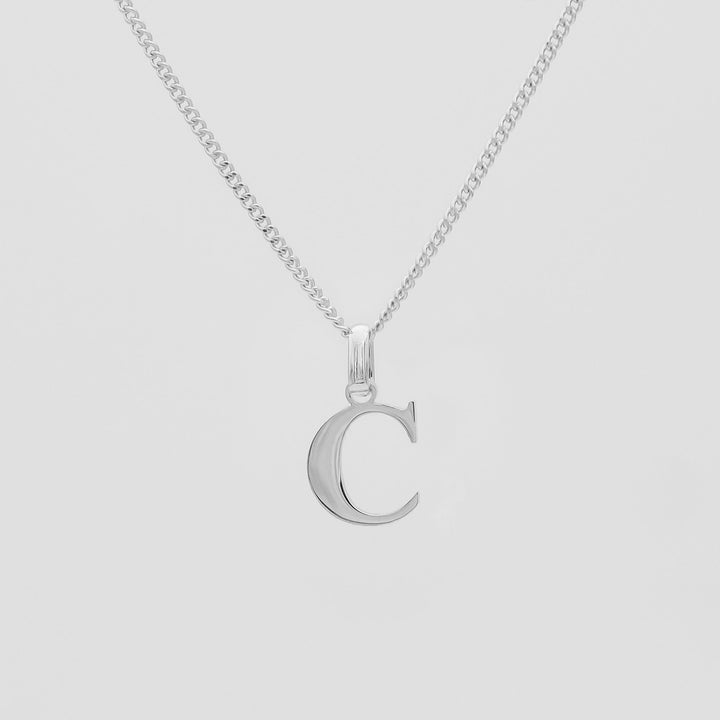 Initial Letter Necklace