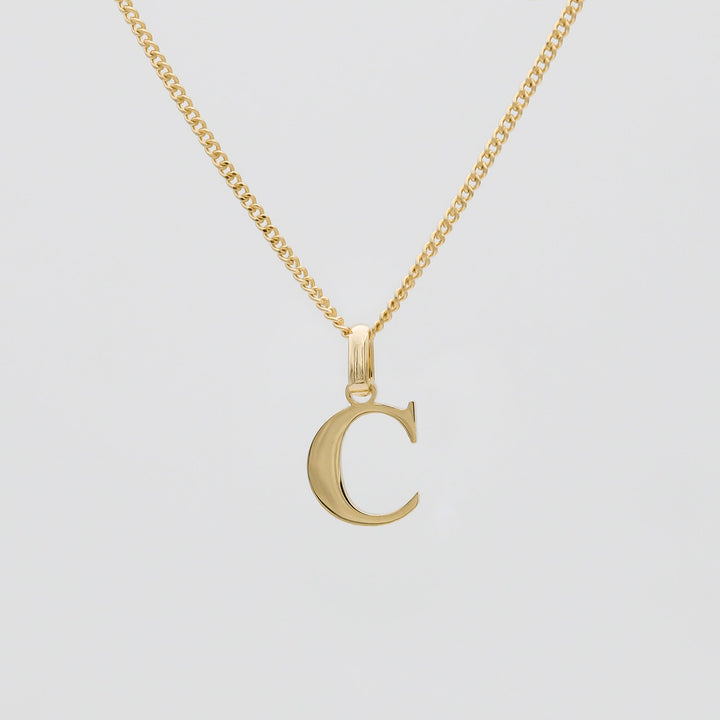 Initial Letter Necklace