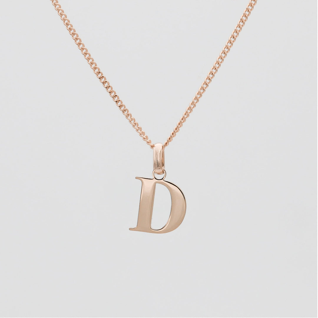 Initial Letter Necklace