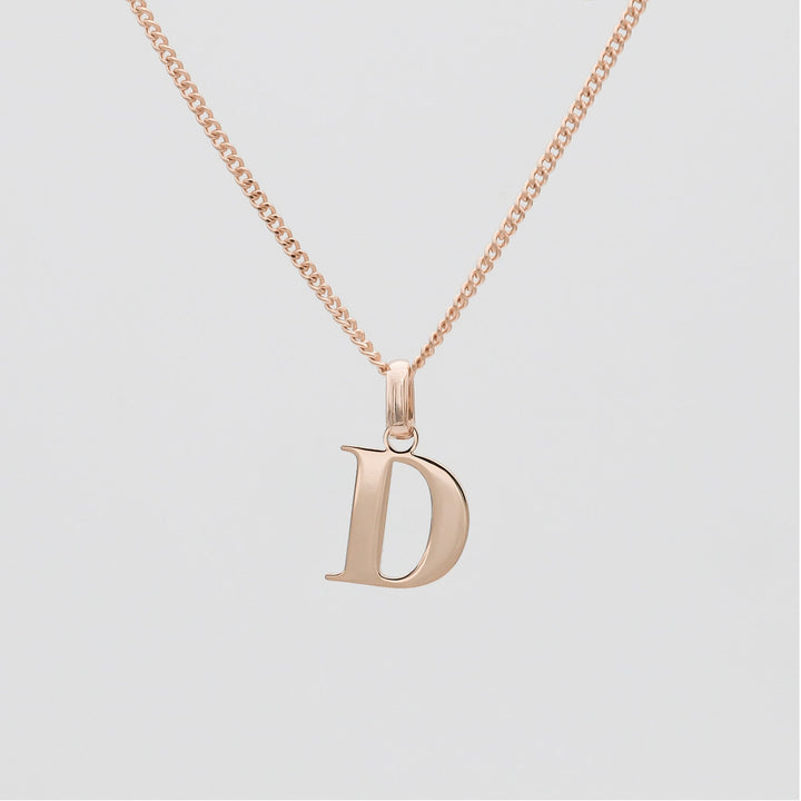 Initial Letter Necklace