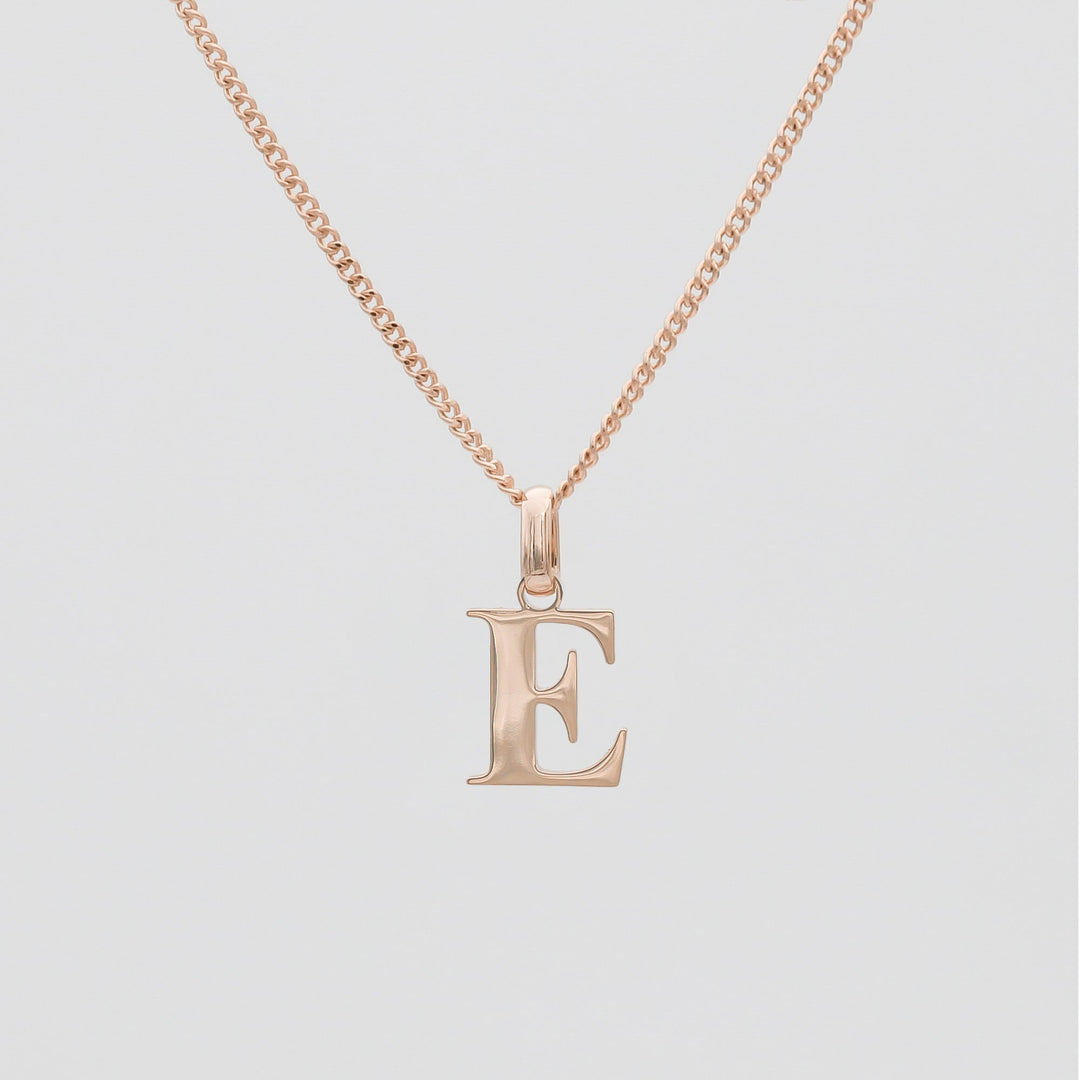 Initial Letter Necklace