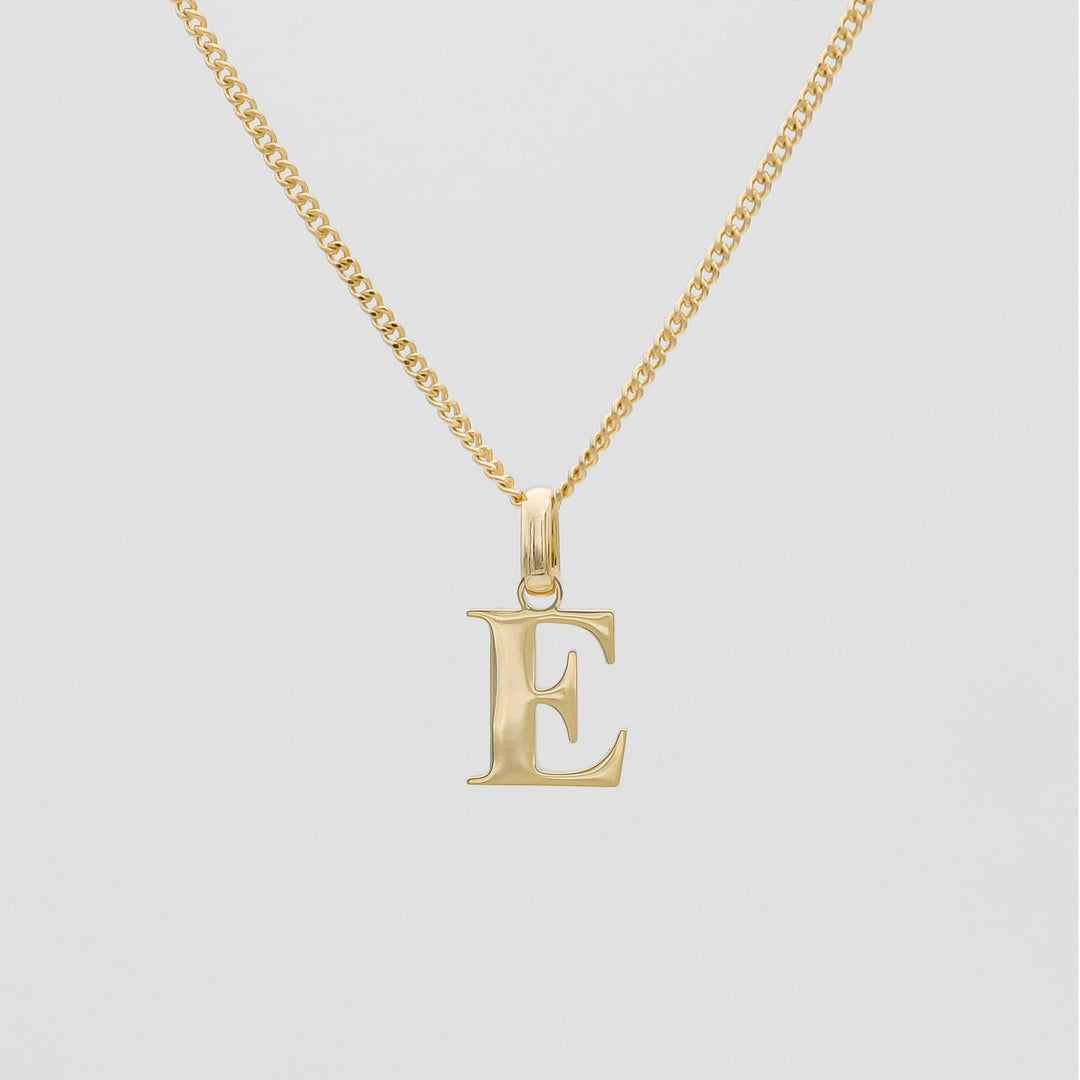 Initial Letter Necklace