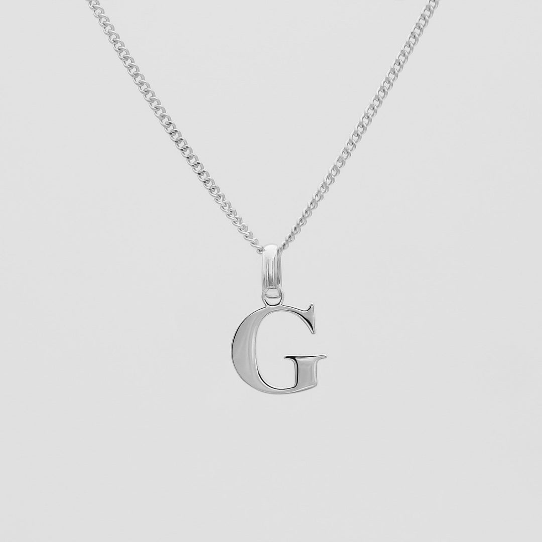 Initial Letter Necklace