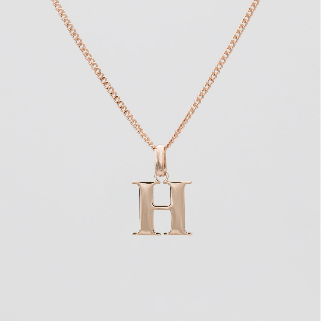 Initial Letter Necklace