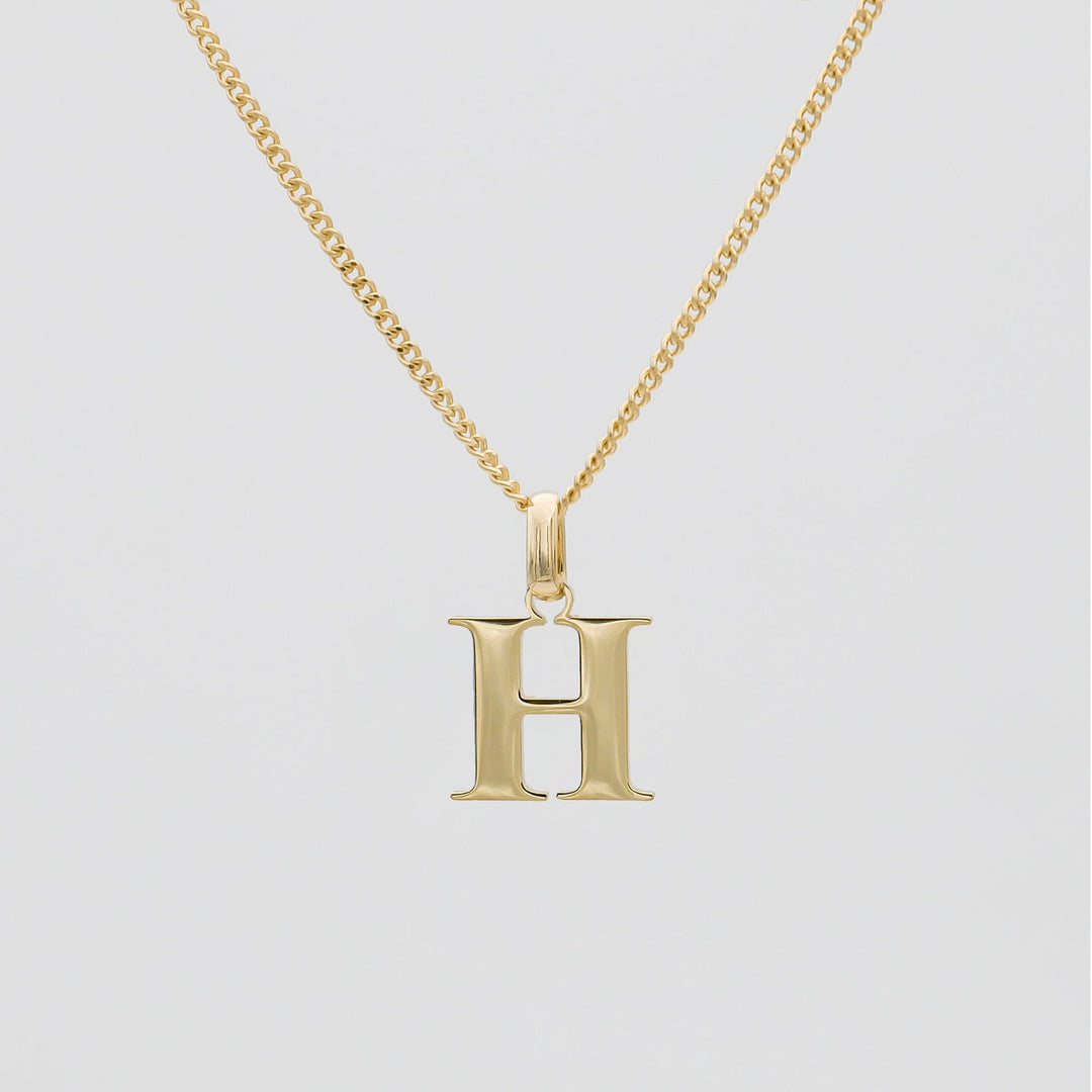 Initial Letter Necklace