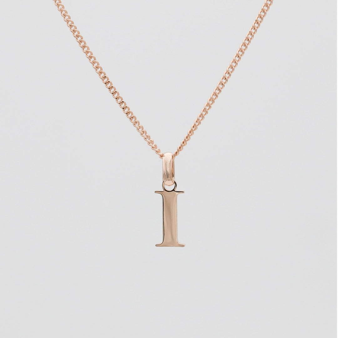 Initial Letter Necklace