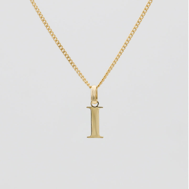 Initial Letter Necklace