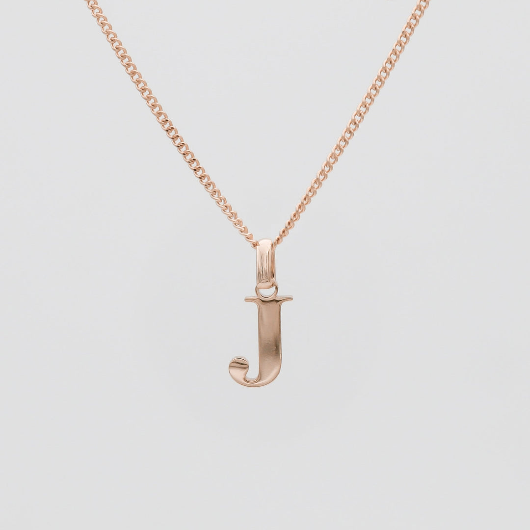 Initial Letter Necklace