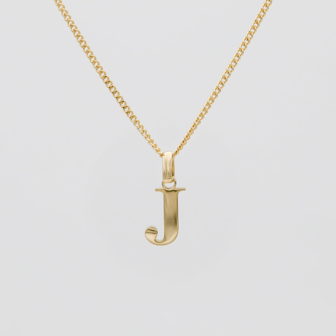 Initial Letter Necklace