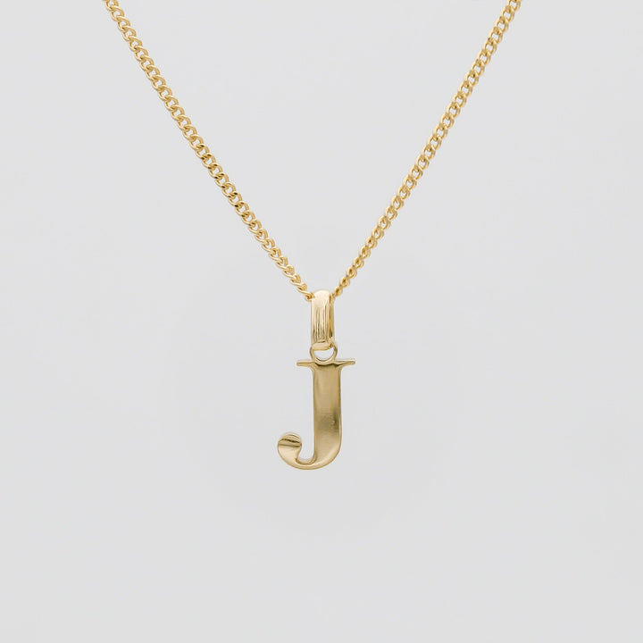 Initial Letter Necklace