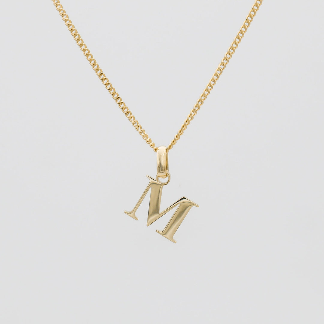 Initial Letter Necklace