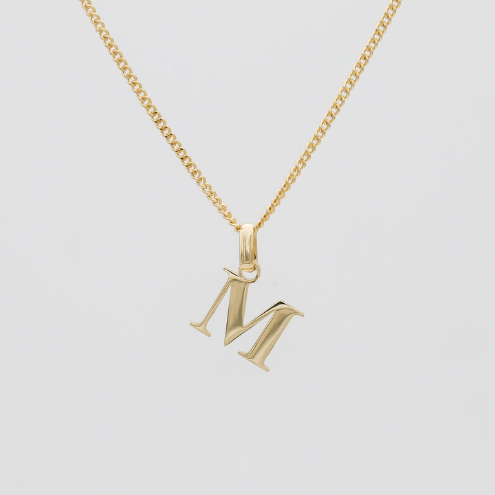 Initial Letter Necklace