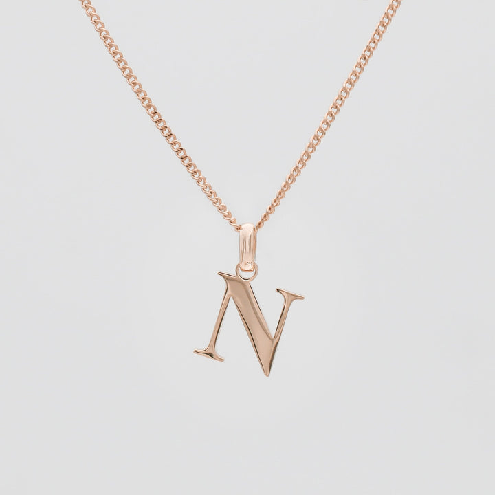 Initial Letter Necklace