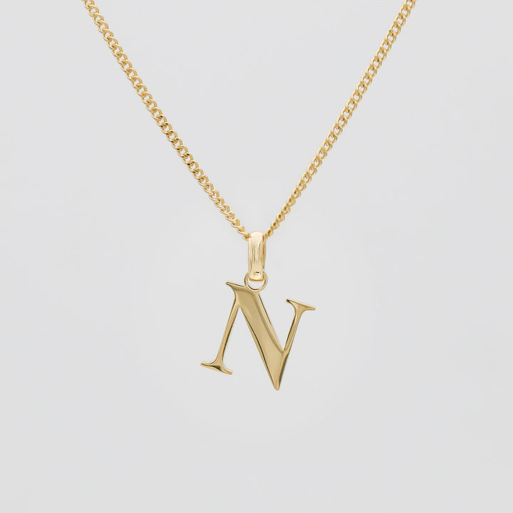 Initial Letter Necklace