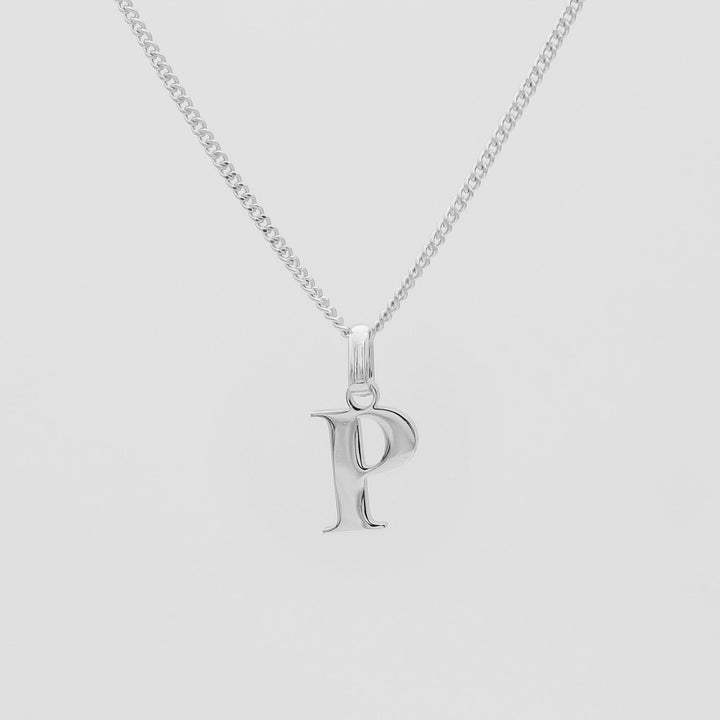 Initial Letter Necklace