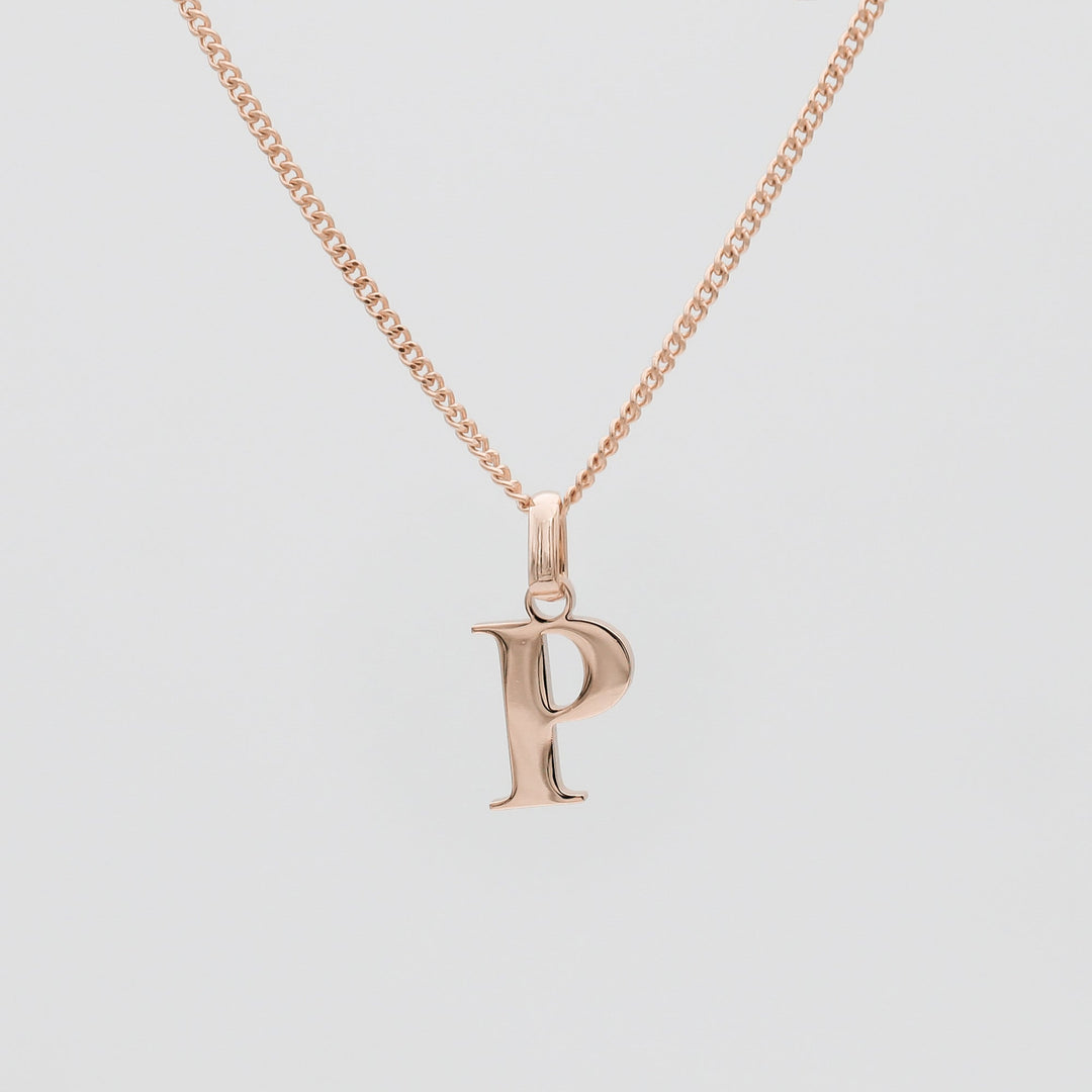 Initial Letter Necklace