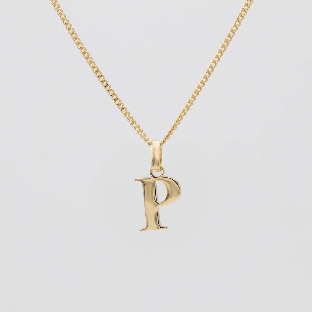 Initial Letter Necklace