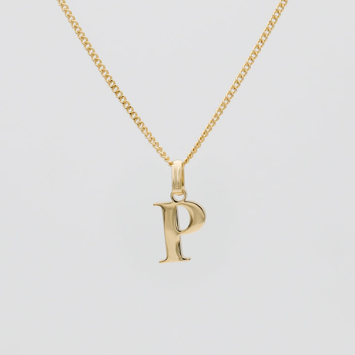 Initial Letter Necklace