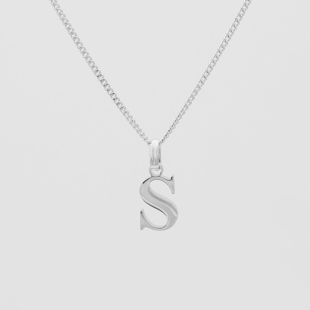 Initial Letter Necklace