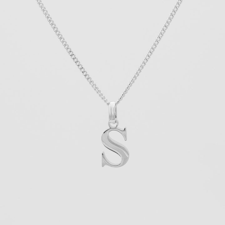 Initial Letter Necklace