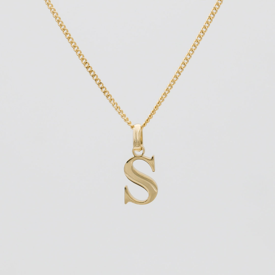 Initial Letter Necklace