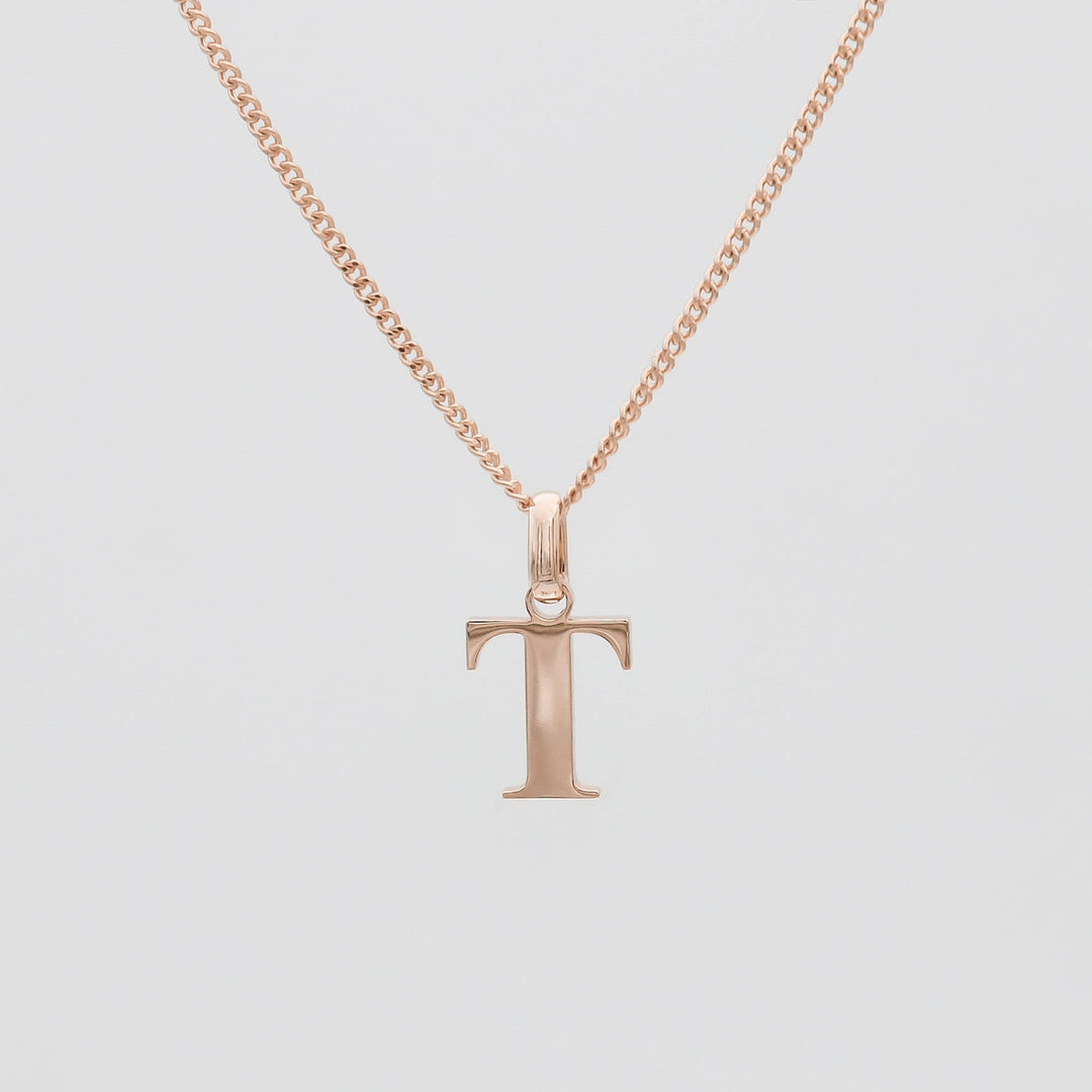 Initial Letter Necklace