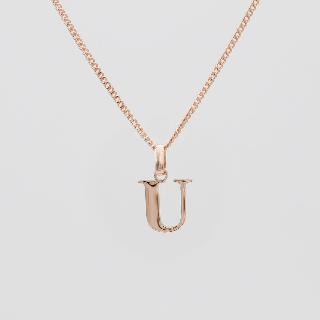 Initial Letter Necklace