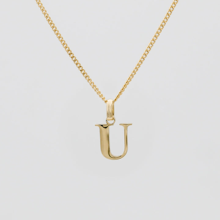 Initial Letter Necklace