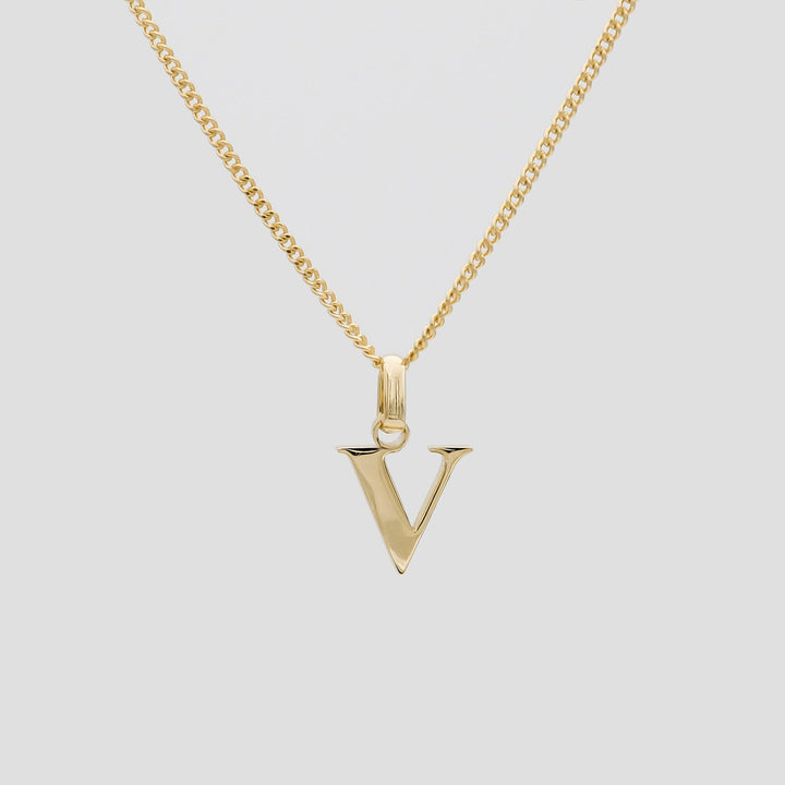 Initial Letter Necklace