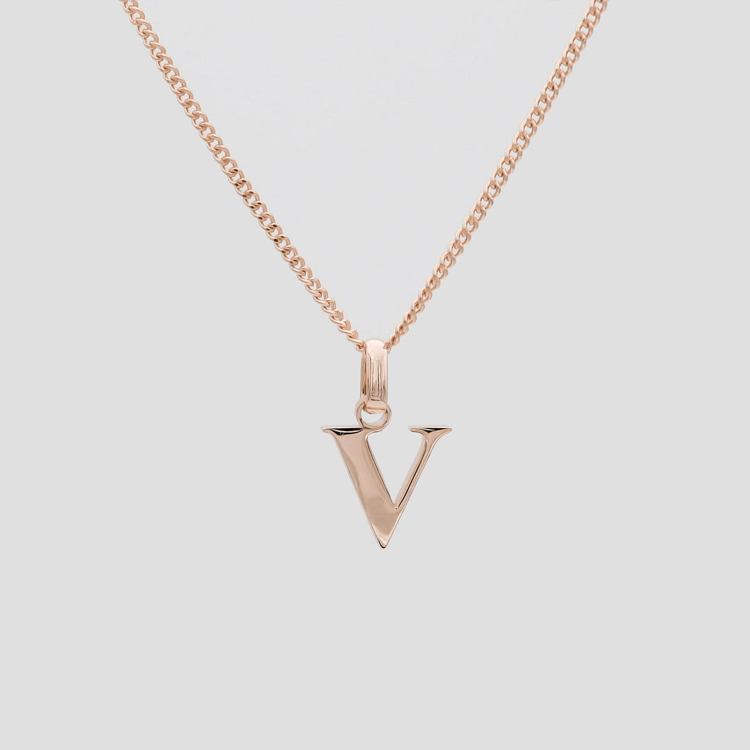 Initial Letter Necklace