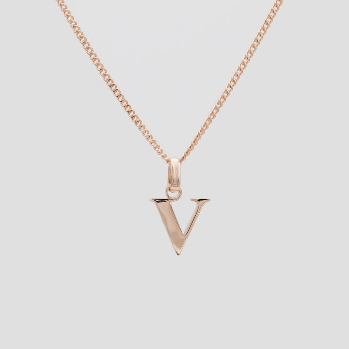 Initial Letter Necklace