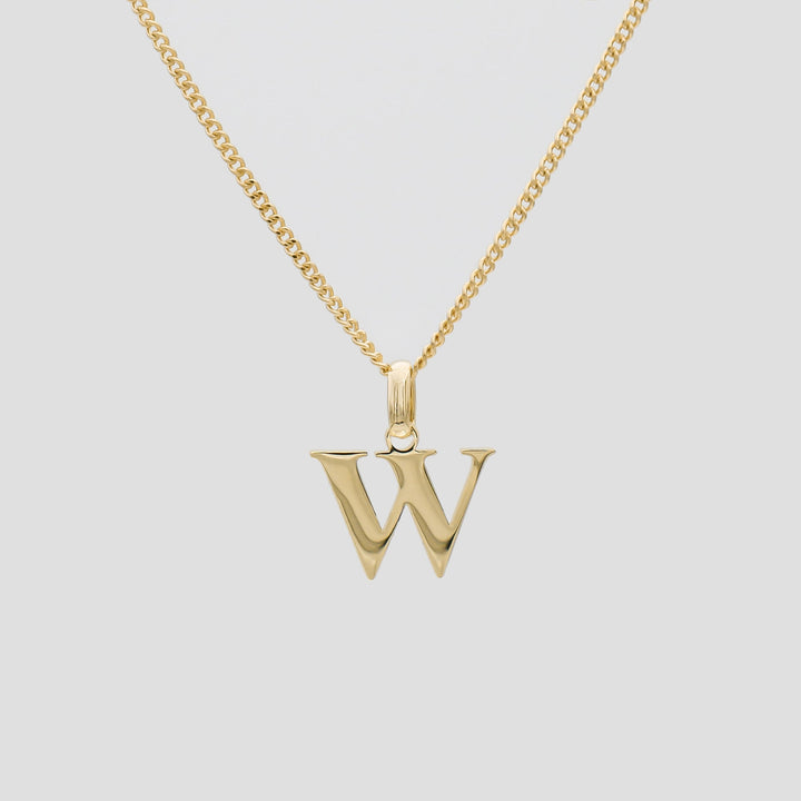 Initial Letter Necklace