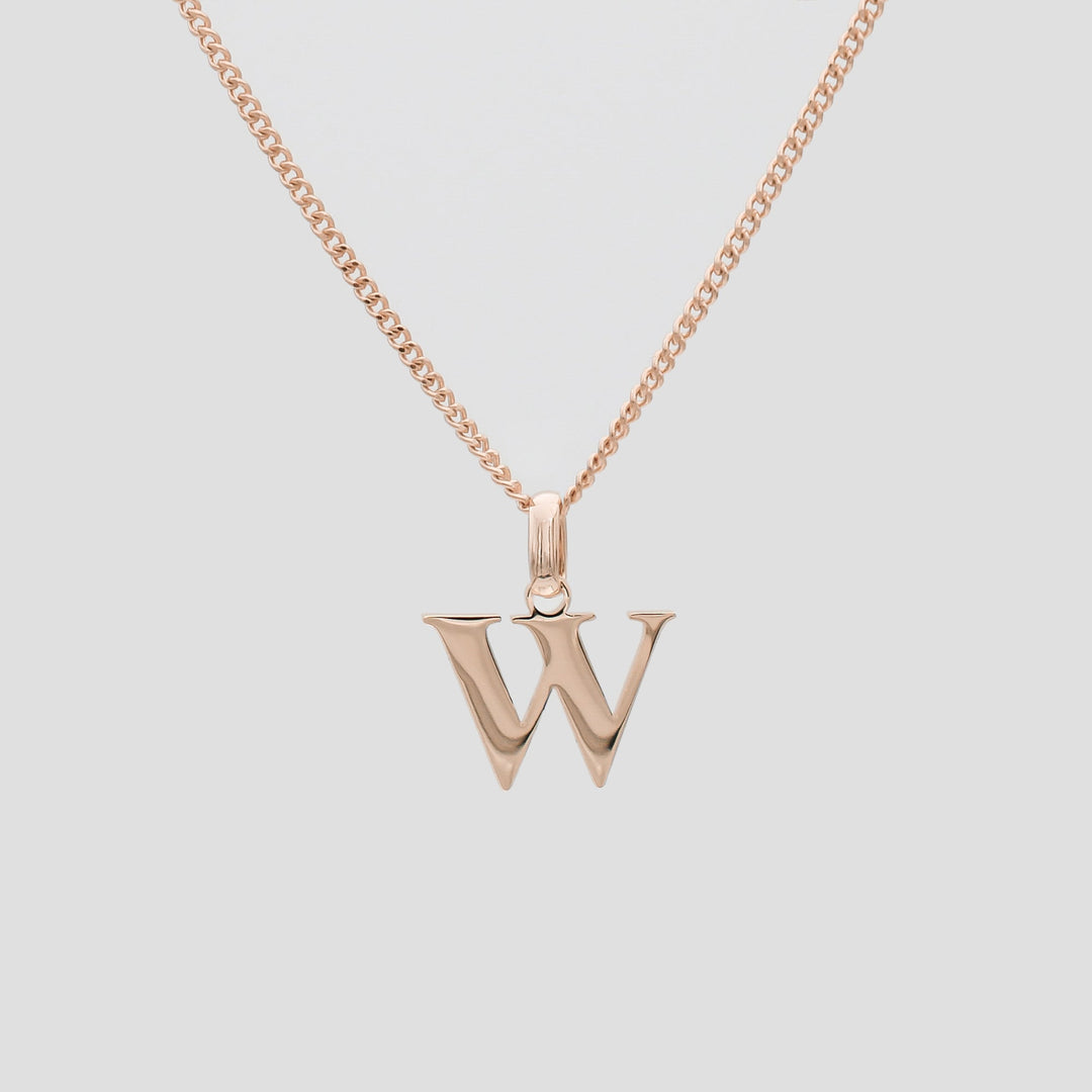 Initial Letter Necklace